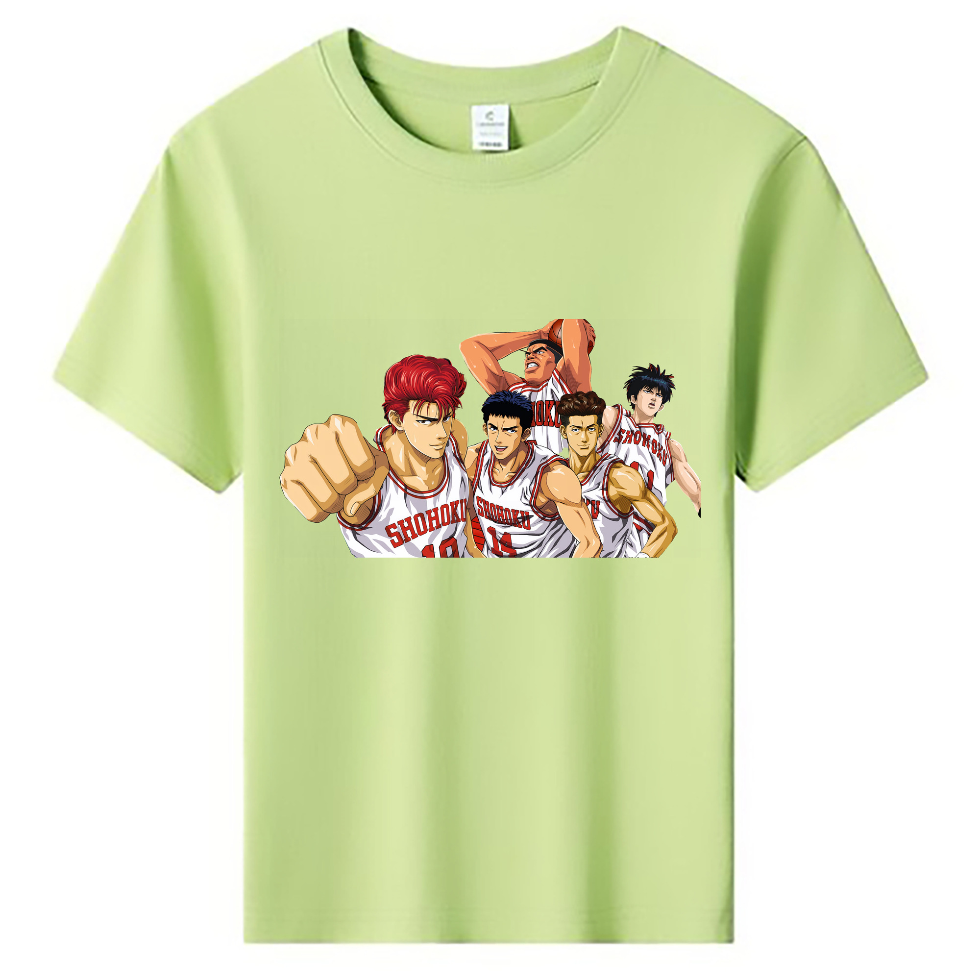 （画像用） SLAM DUNK／スラムダンク 綿100％キッズTシャツ（フロントプリント）